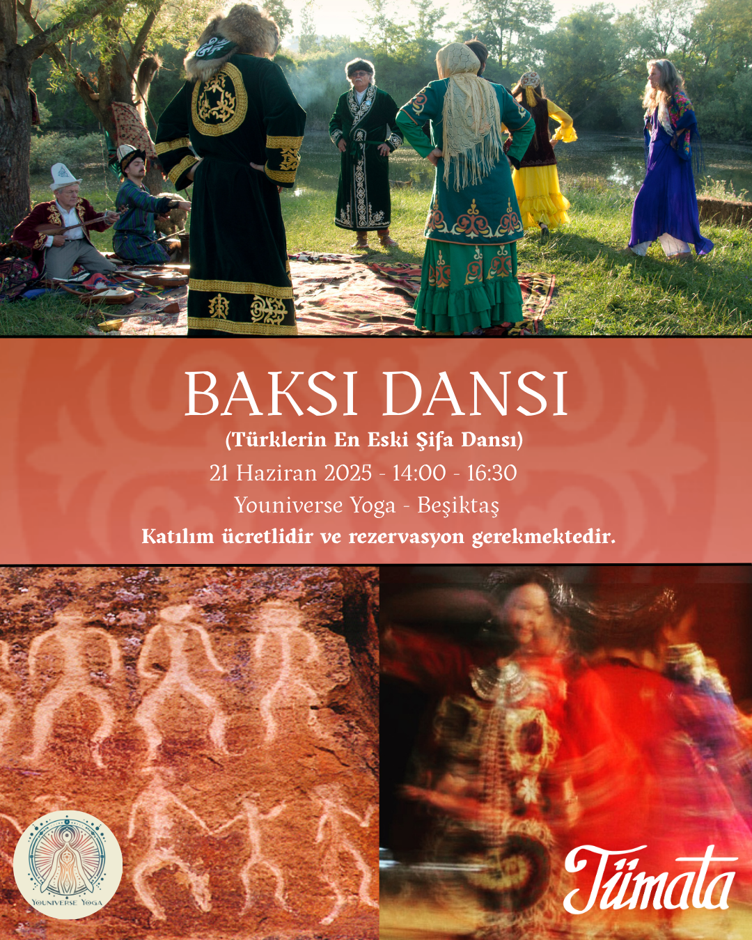 BAKSI DANSI SEMİNERİ - YOUNIVERSE YOGA/BEŞİKTAŞ